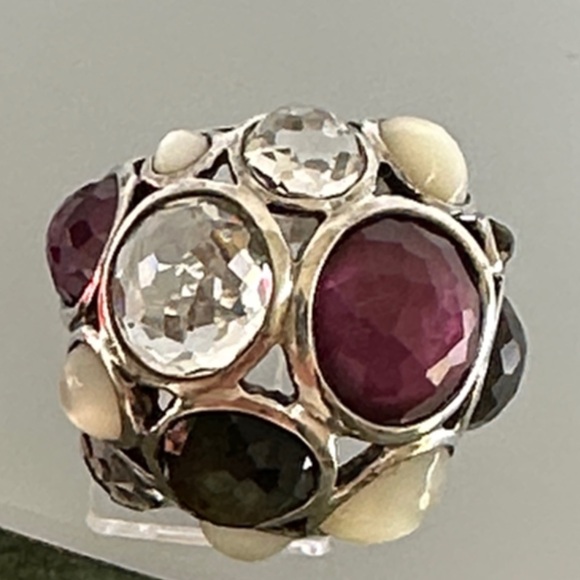 Ippolita 925 sterling Silver Ring with GEMSTONE - Picture 6 of 11